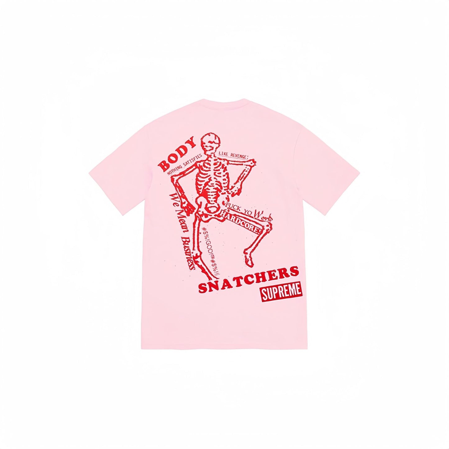 Supreme Body Snatchers Skeleton Graphic T-Shirt — back