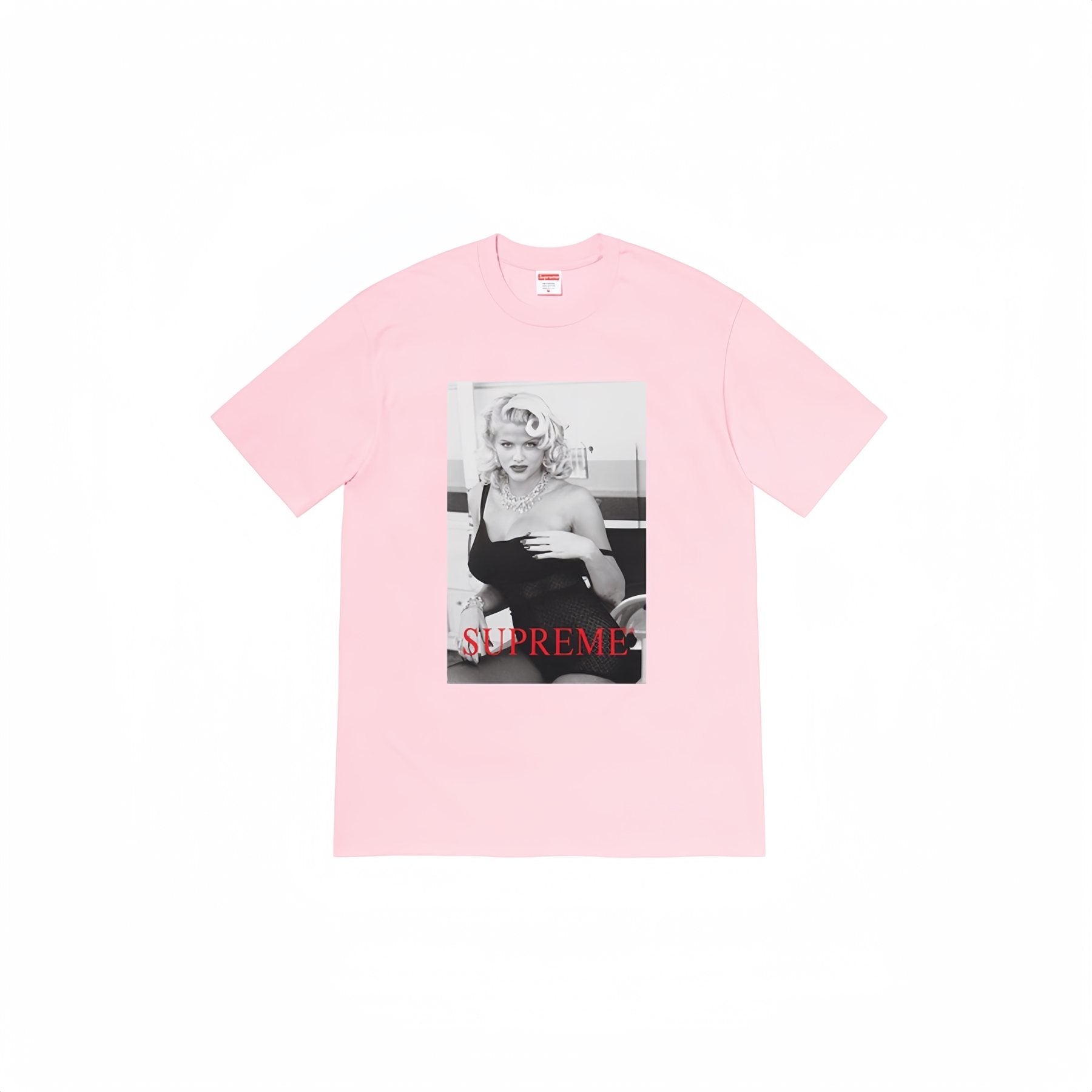Supreme Anna Nicole Smith Portrait Graphic T-Shirt — front