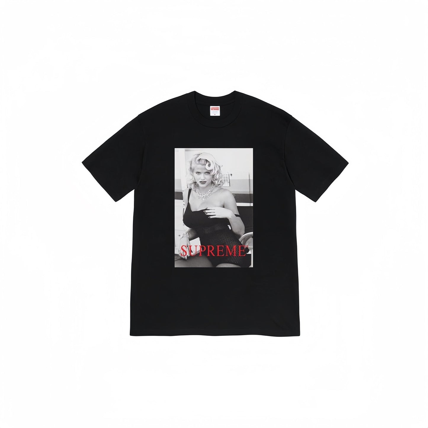 Supreme Anna Nicole Smith Portrait Graphic T-Shirt — hero
