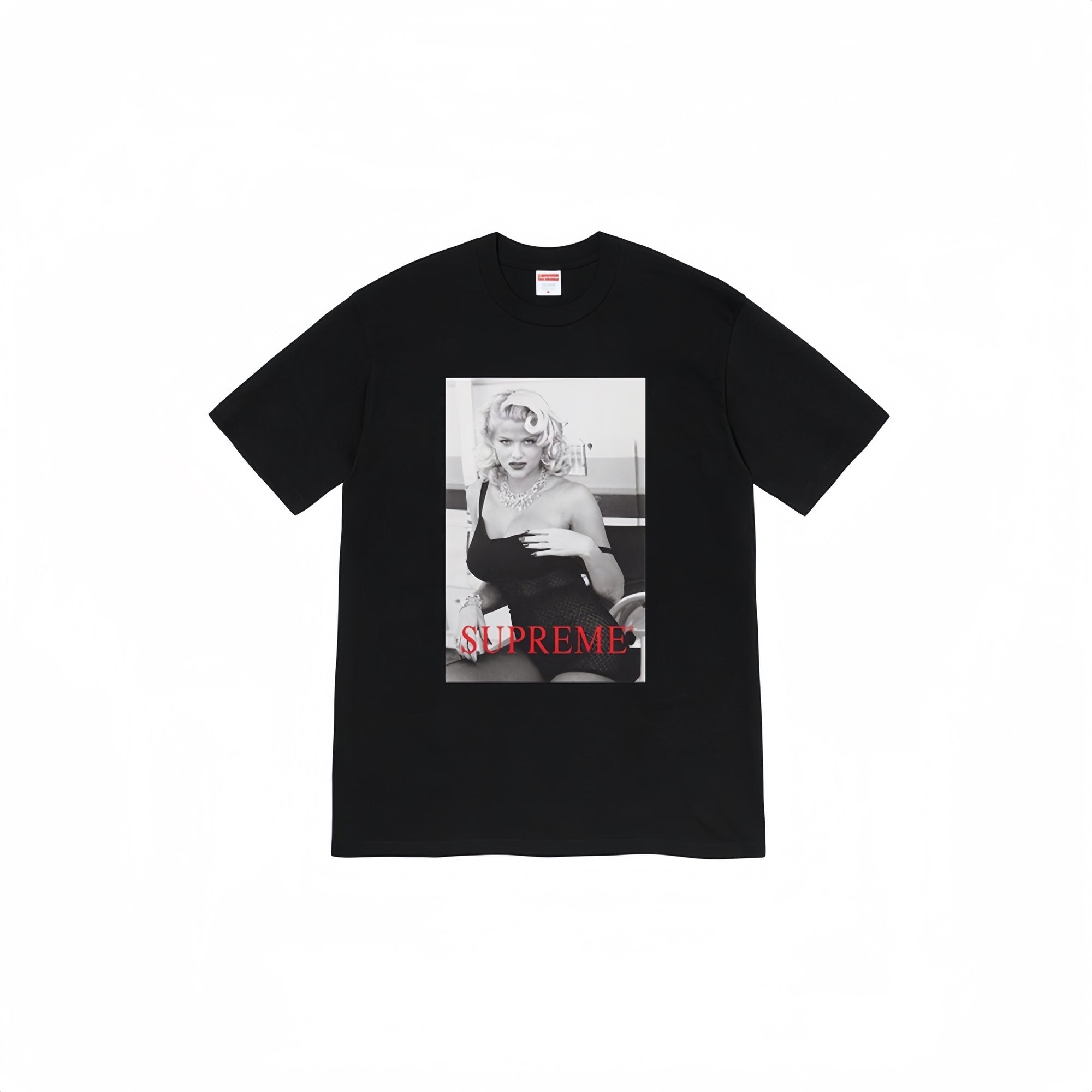 Supreme Anna Nicole Smith Portrait Graphic T-Shirt — hero