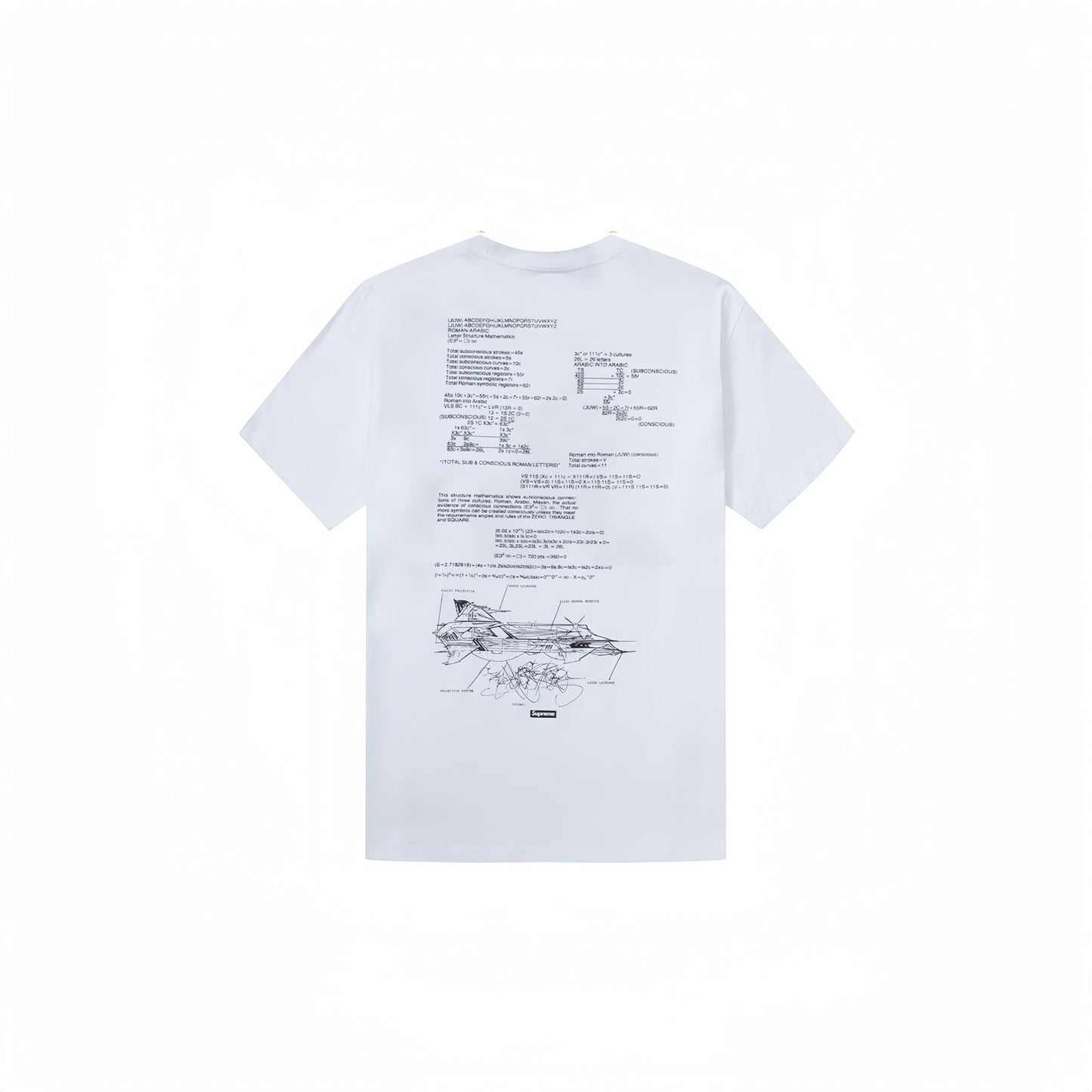 Supreme Garbage Gods Graphic Short-Sleeve T-Shirt — back