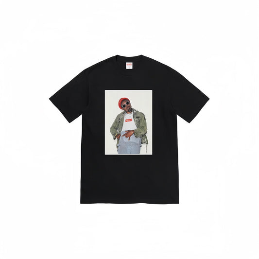 Supreme André 3000 Portrait Graphic T-Shirt — hero