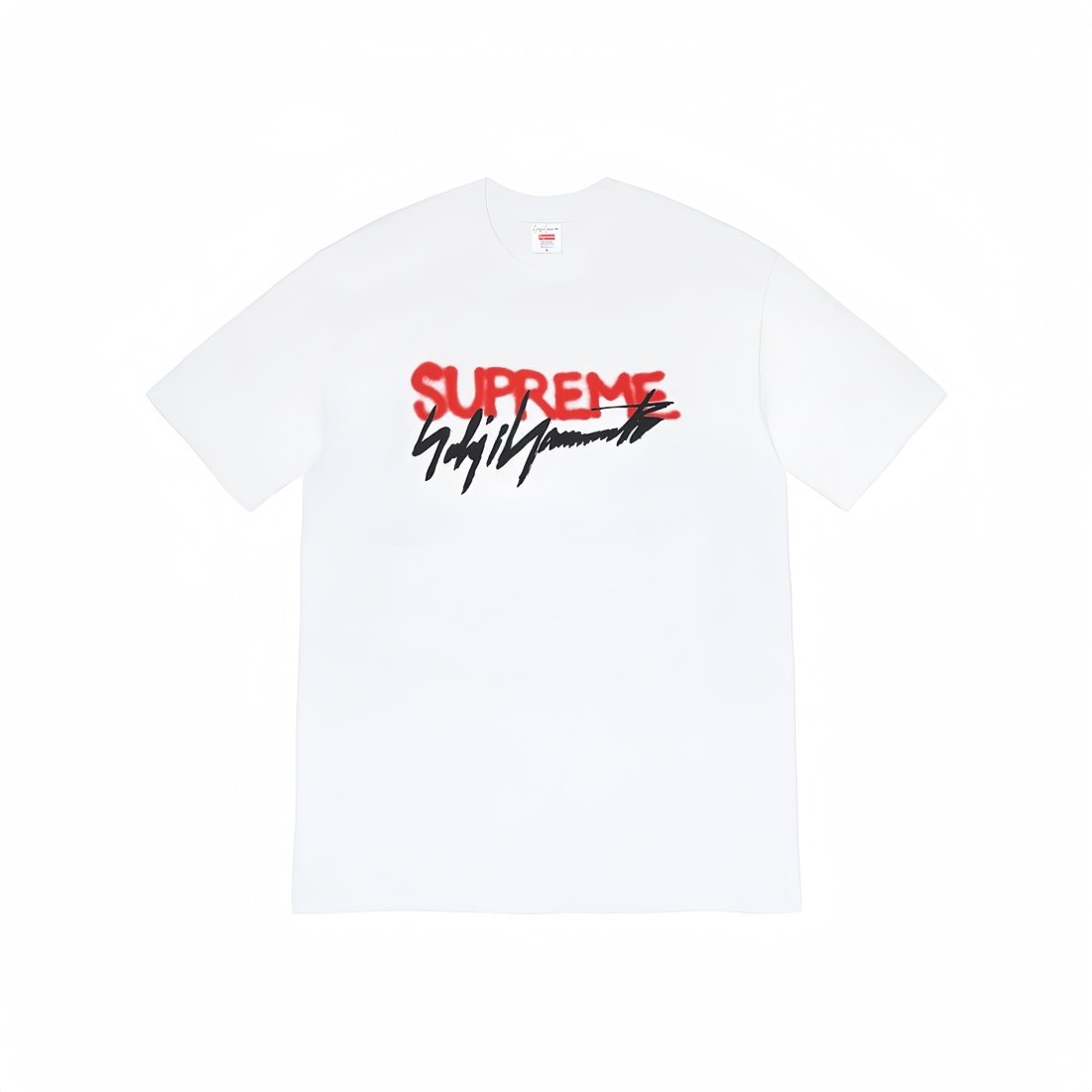 Supreme Yohji Yamamoto Signature Graffiti Graphic T-Shirt — front