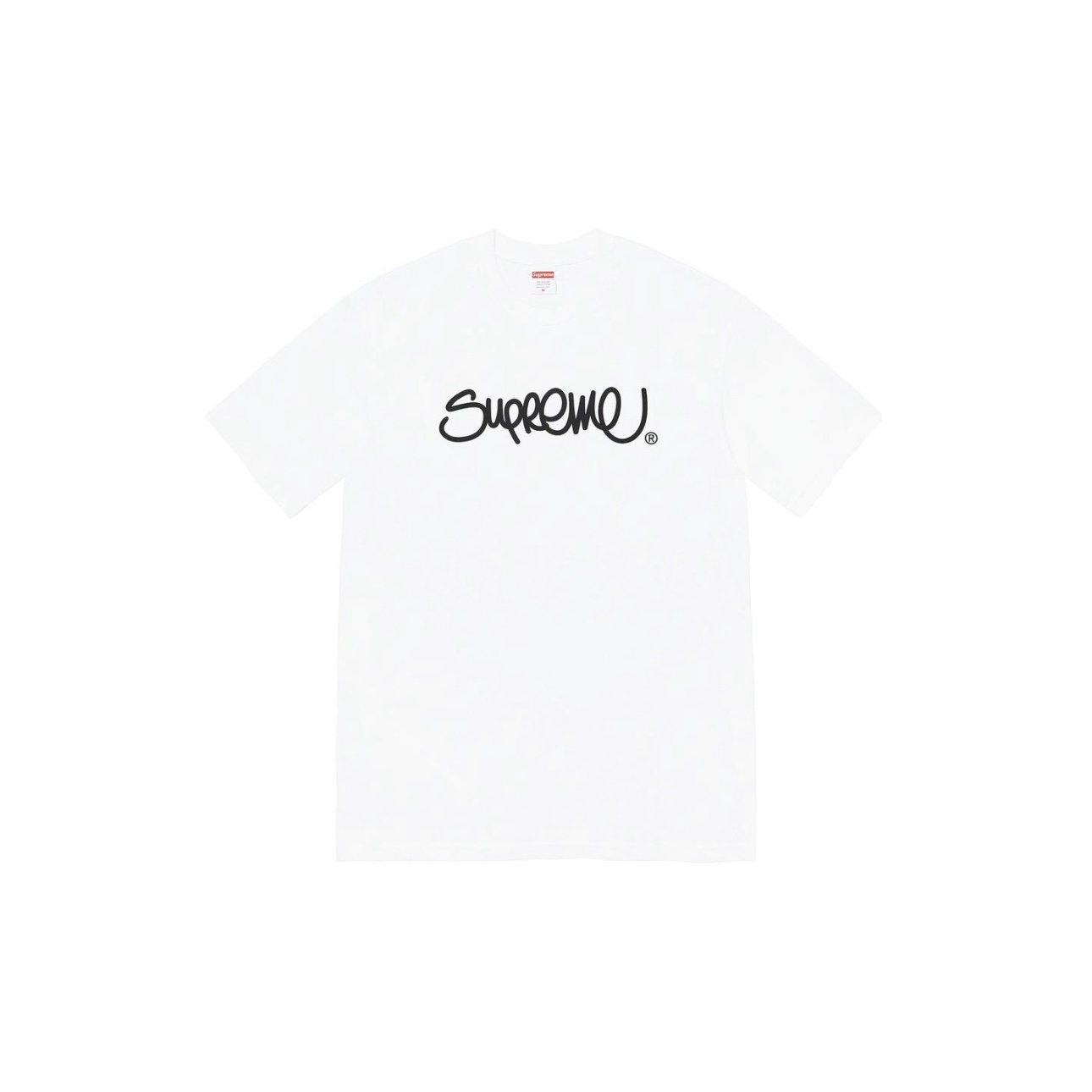 Supreme Handstyle Script Graphic T-Shirt — front