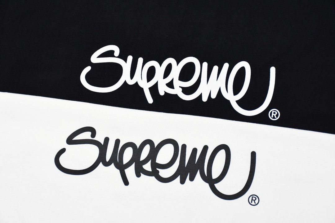 Supreme Handstyle Script Graphic T-Shirt — detail