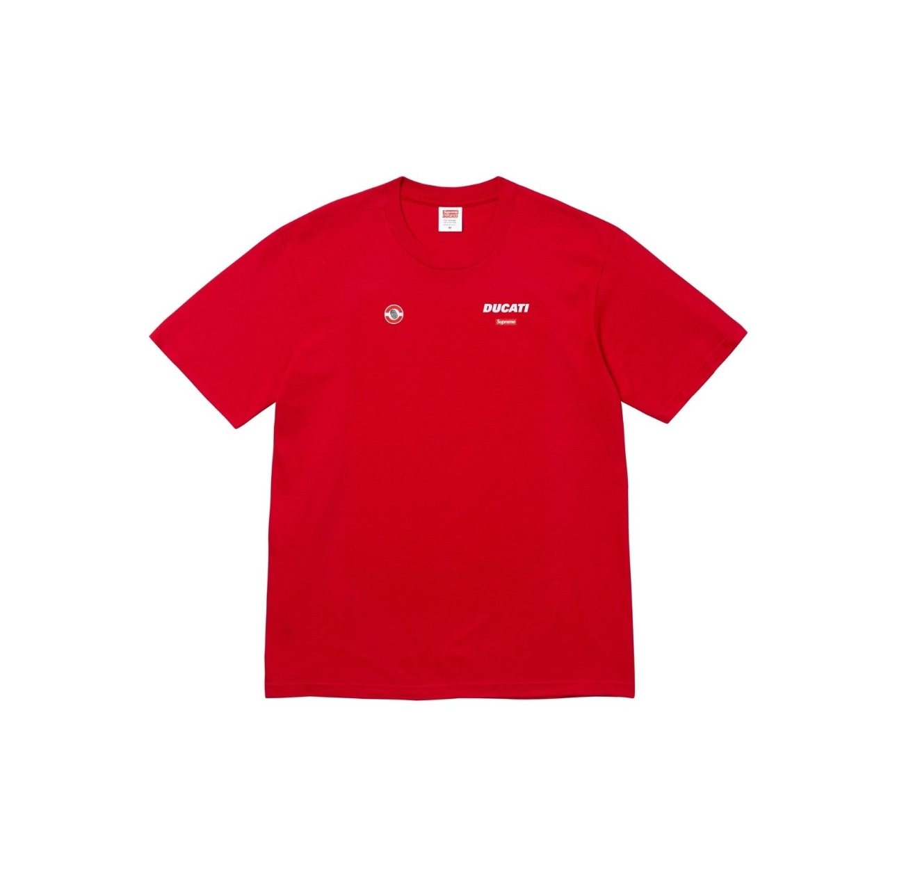 Supreme Ducati Sponsor Graphic Short-Sleeve T-Shirt — front