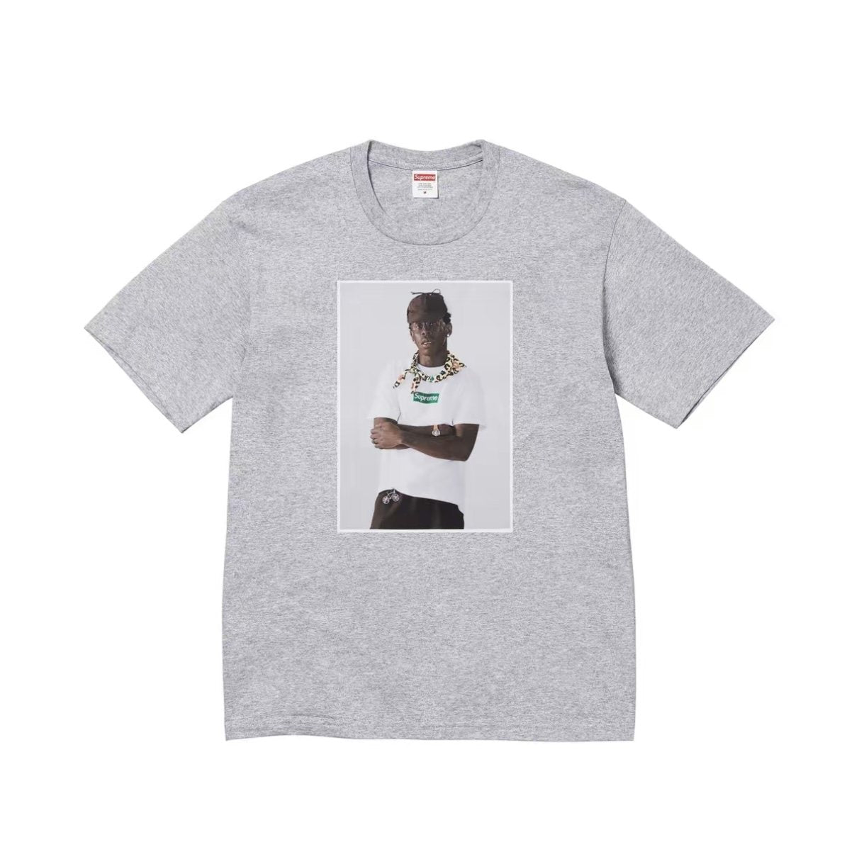 Supreme Tyler The Creator Portrait Graphic T-Shirt — front