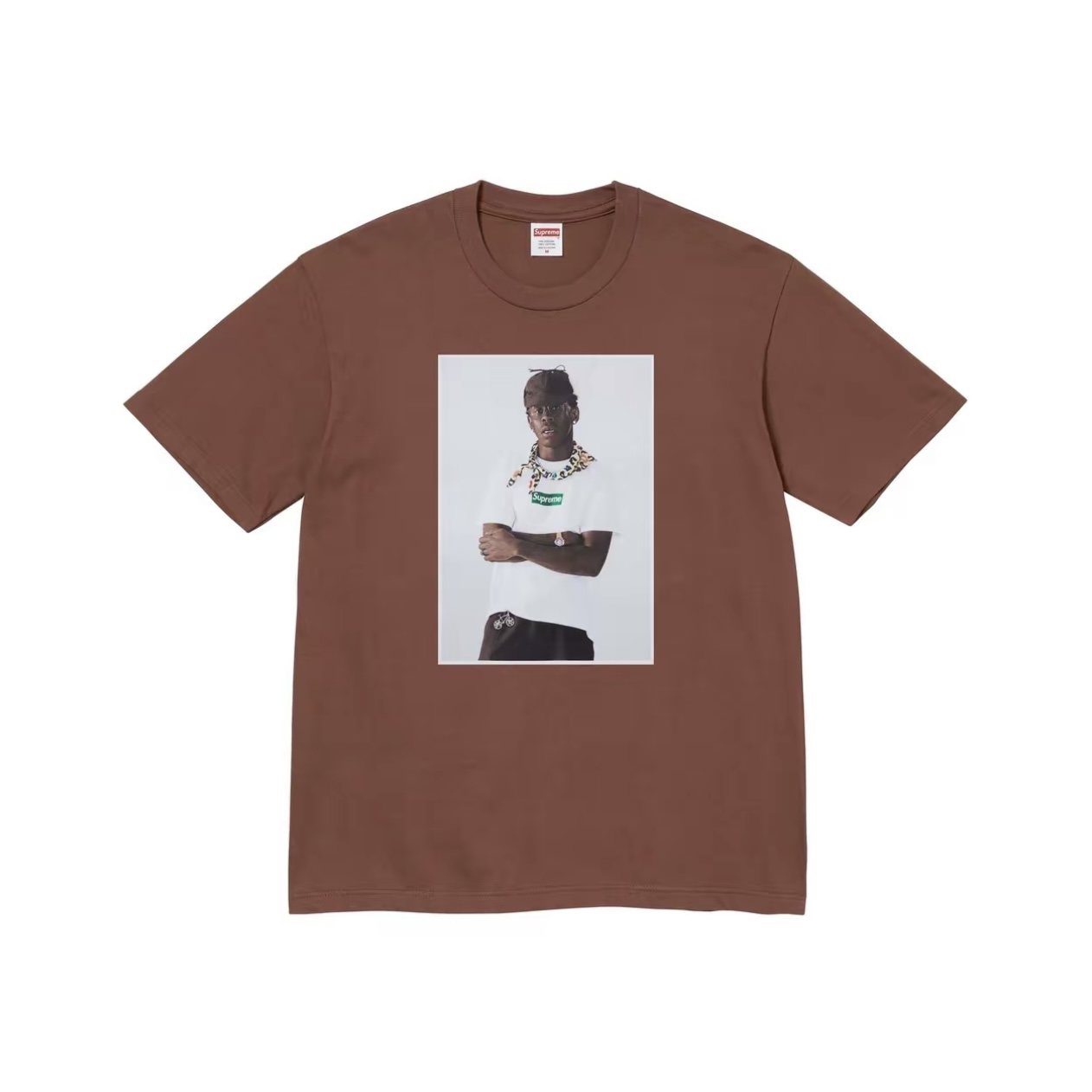 Supreme Tyler The Creator Portrait Graphic T-Shirt — front