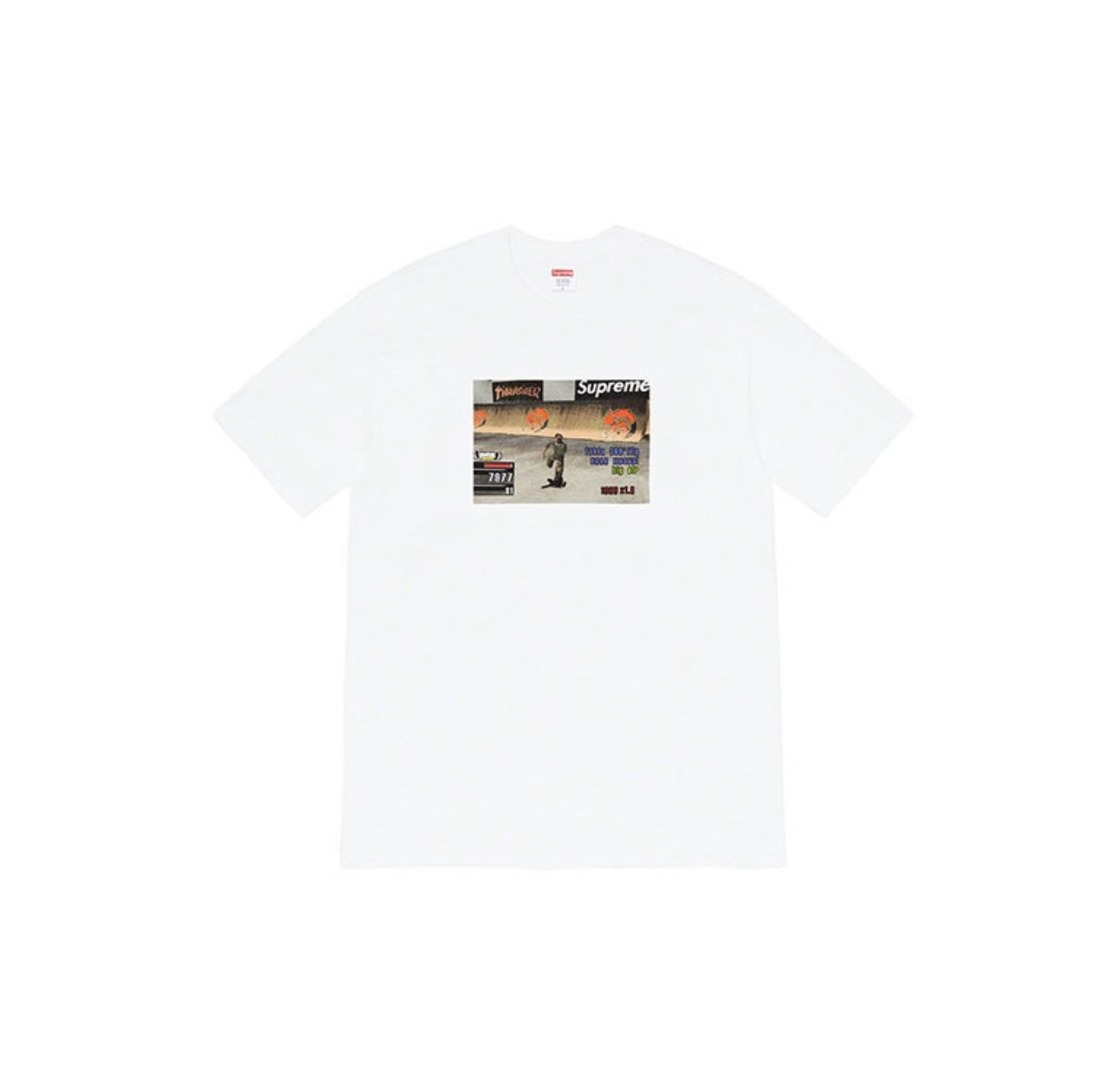 Supreme Thrasher Game Graphic T-Shirt — front