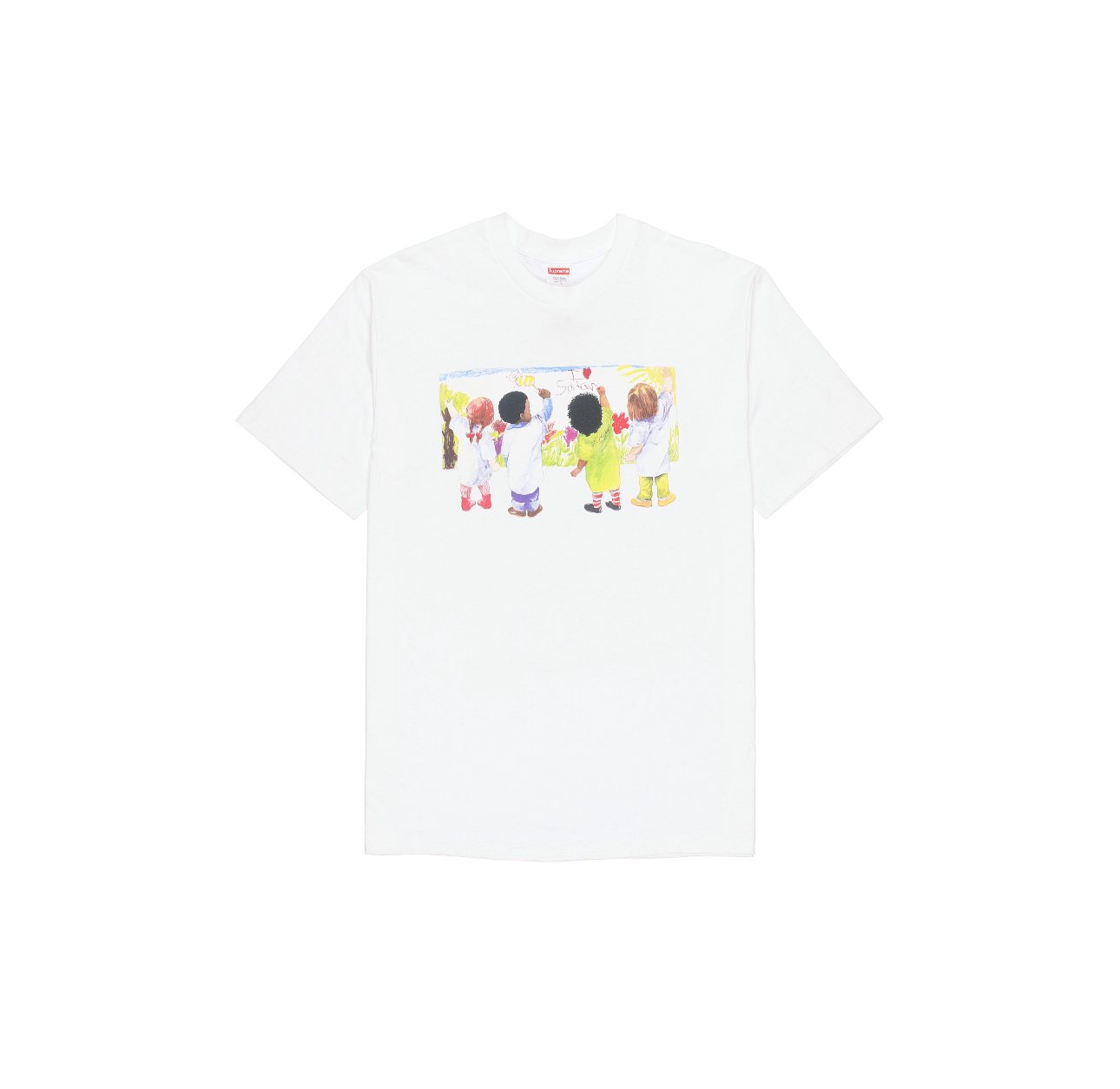 Supreme Kids Graffiti Graphic T-Shirt — front