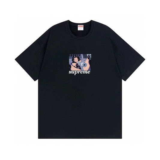Supreme Aeon Flux Gun Graphic T-Shirt — hero