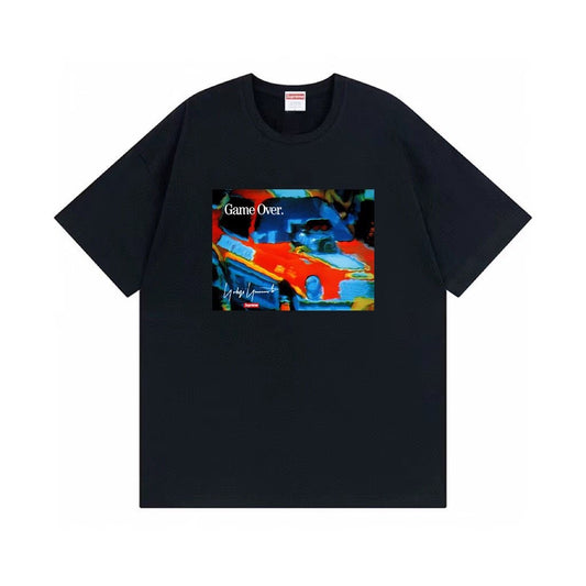 Supreme Game Over Car Graphic T-Shirt — hero