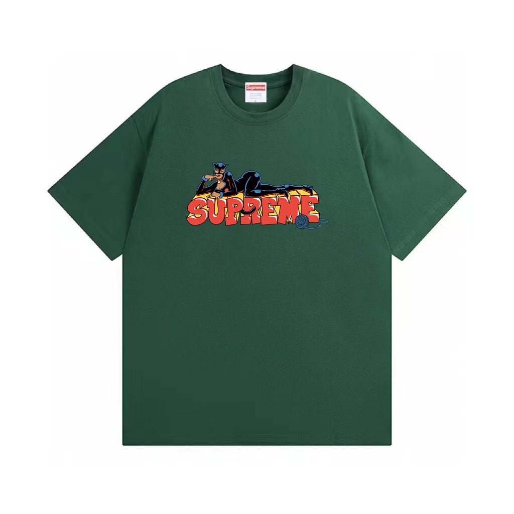 Supreme Catwoman Graphic T-Shirt — front
