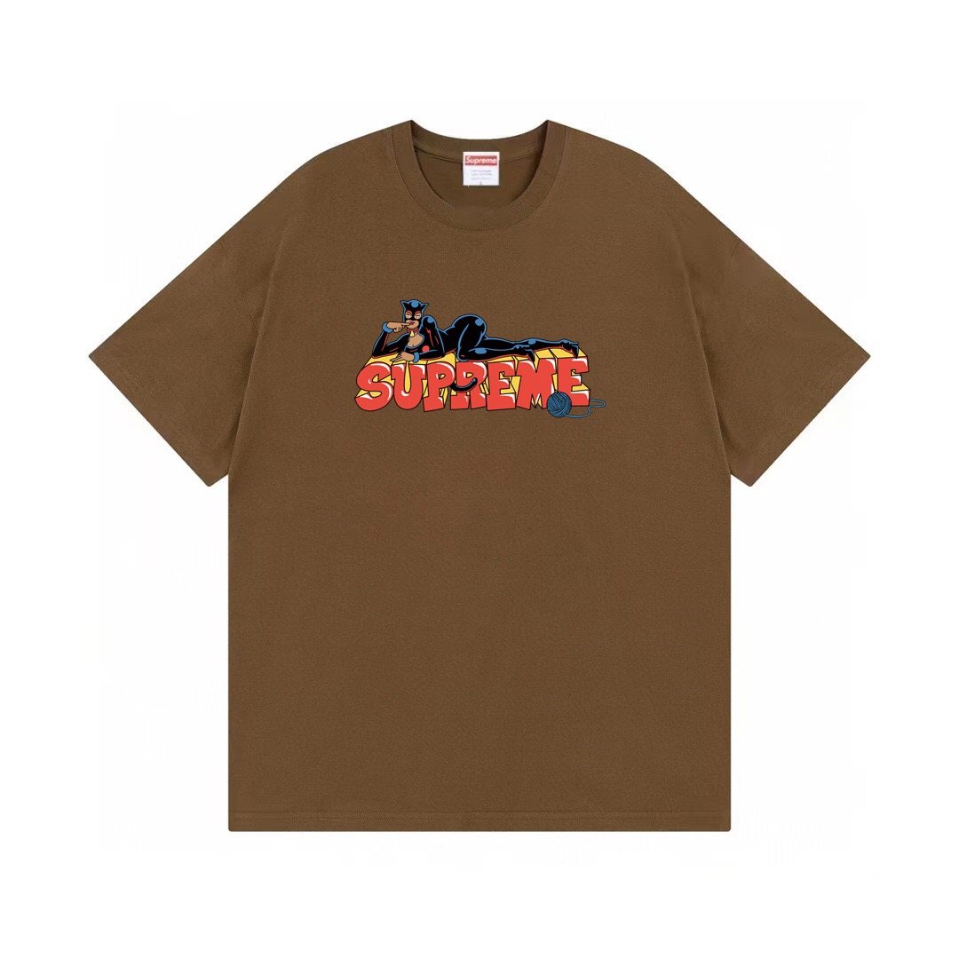 Supreme Catwoman Graphic T-Shirt — front