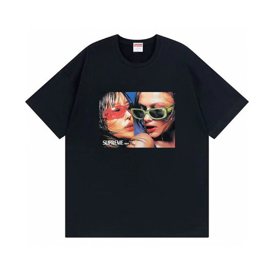 Supreme Eyewear Portrait Graphic T-Shirt — hero