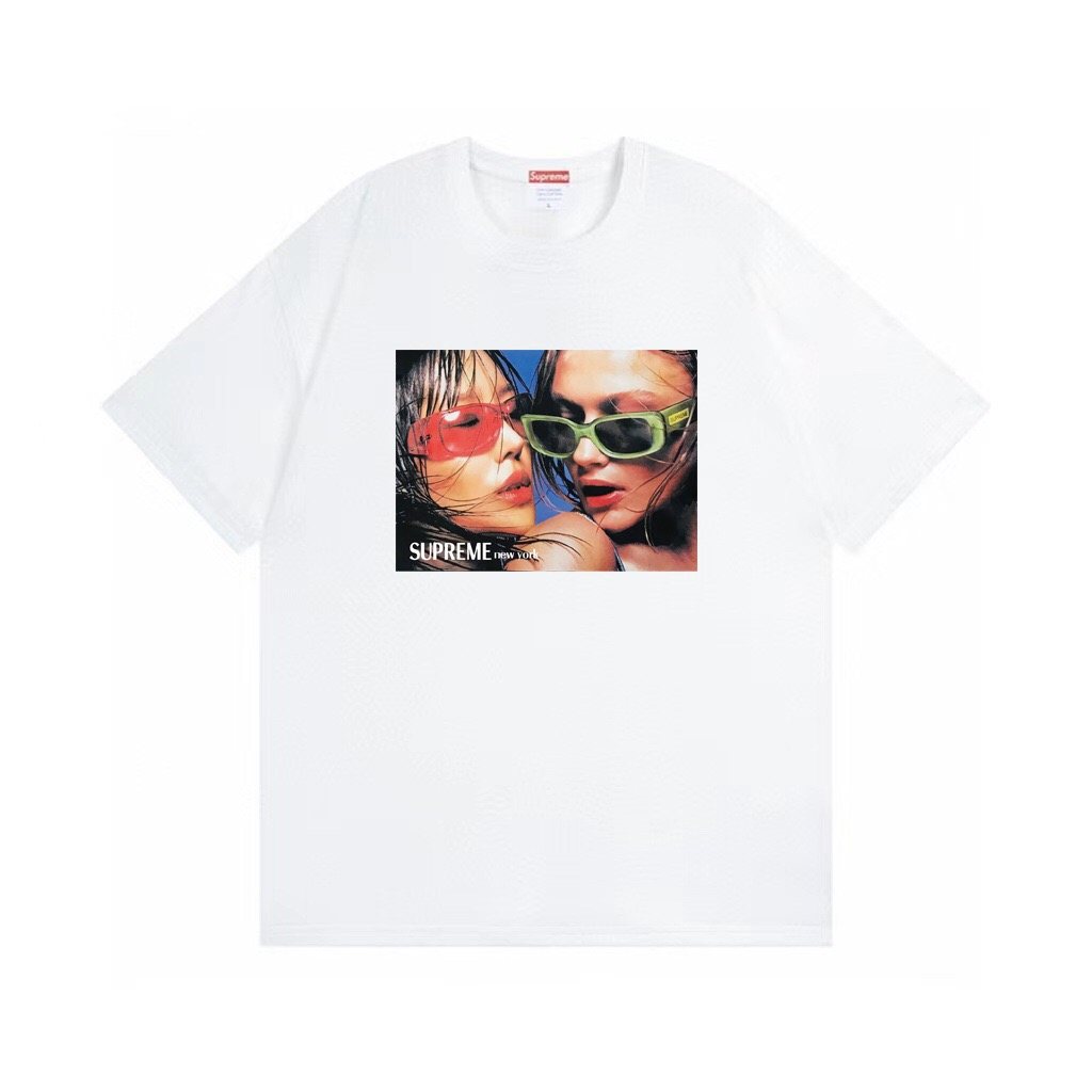 Supreme Eyewear Portrait Graphic T-Shirt — front