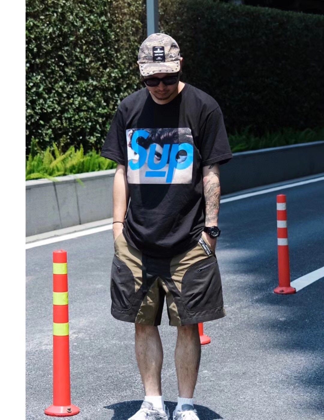 Supreme Undercover Face Graphic T-Shirt — context