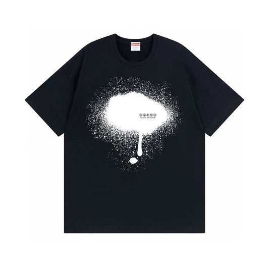Supreme Paint-Drip Graphic T-Shirt — hero