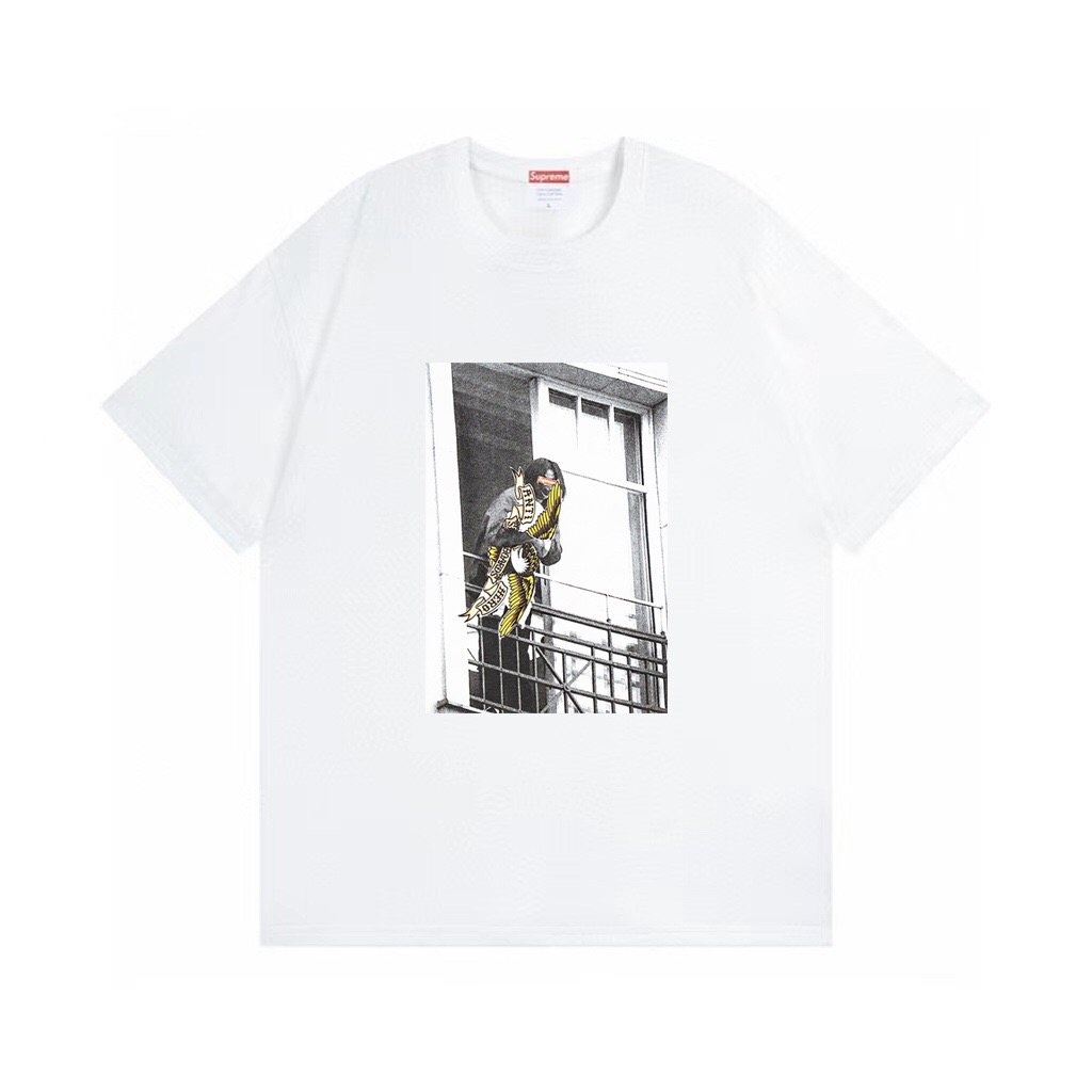Supreme Antihero Balcony Photo Graphic T-Shirt — front