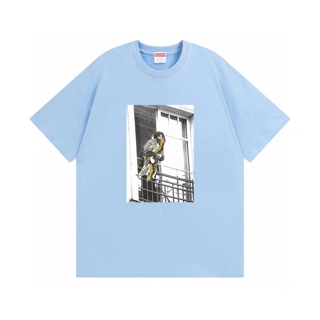 Supreme Antihero Balcony Photo Graphic T-Shirt — front