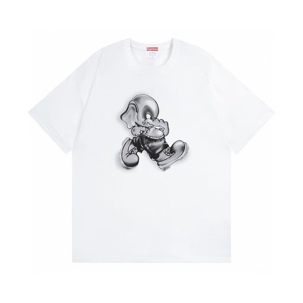 Supreme Elephant Graphic T-Shirt — front