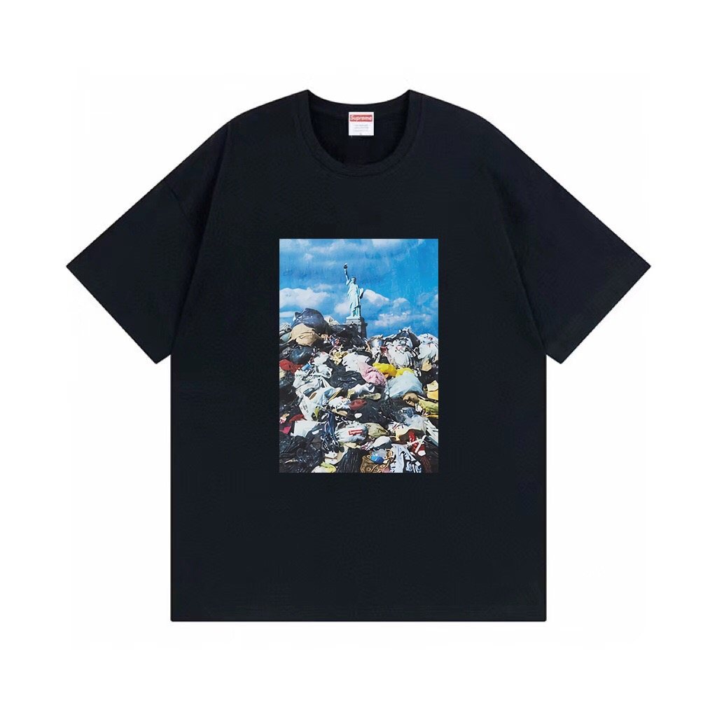 Supreme Trash Scenery Graphic T-Shirt — hero