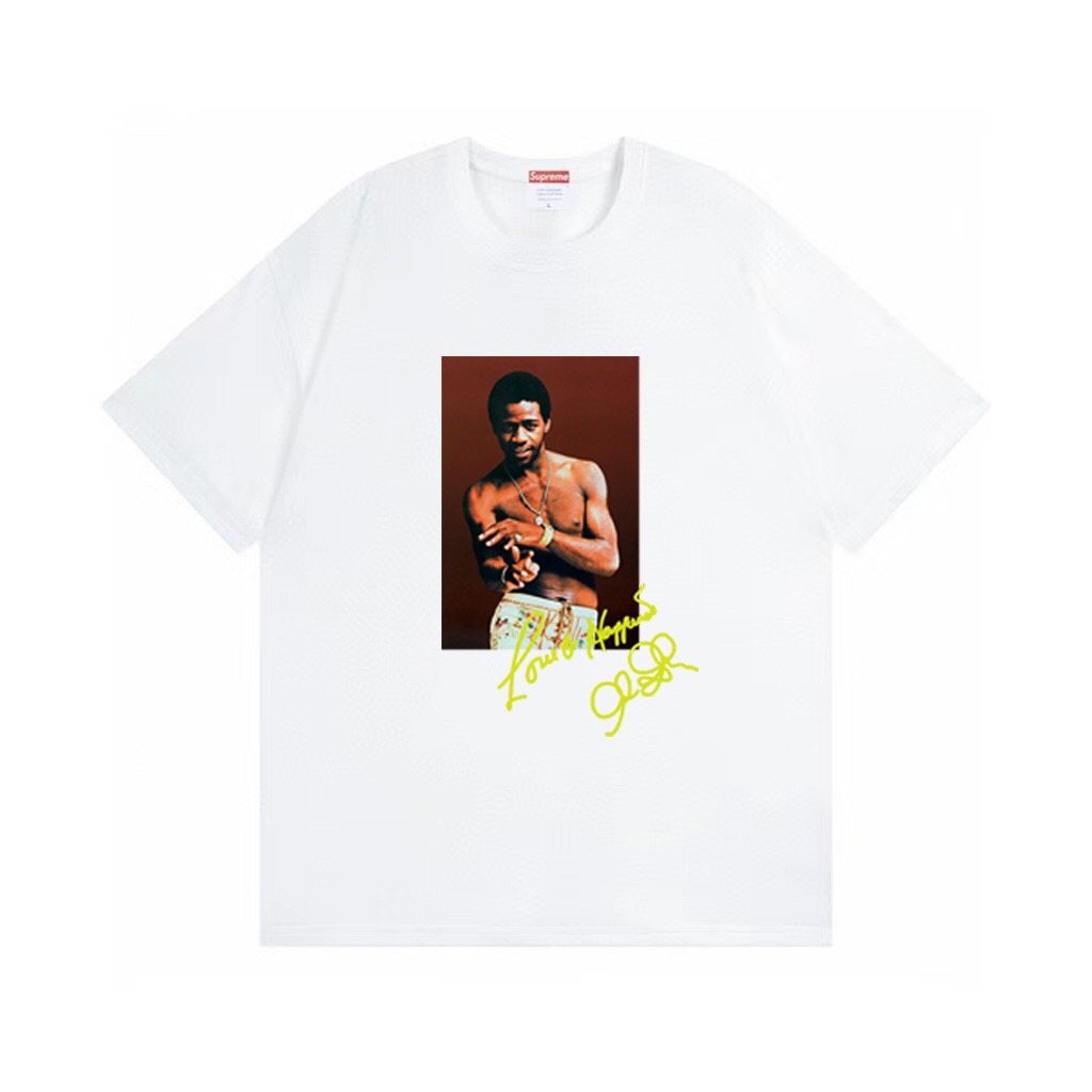 Supreme Al Green Portrait Graphic Short-Sleeve T-Shirt — front