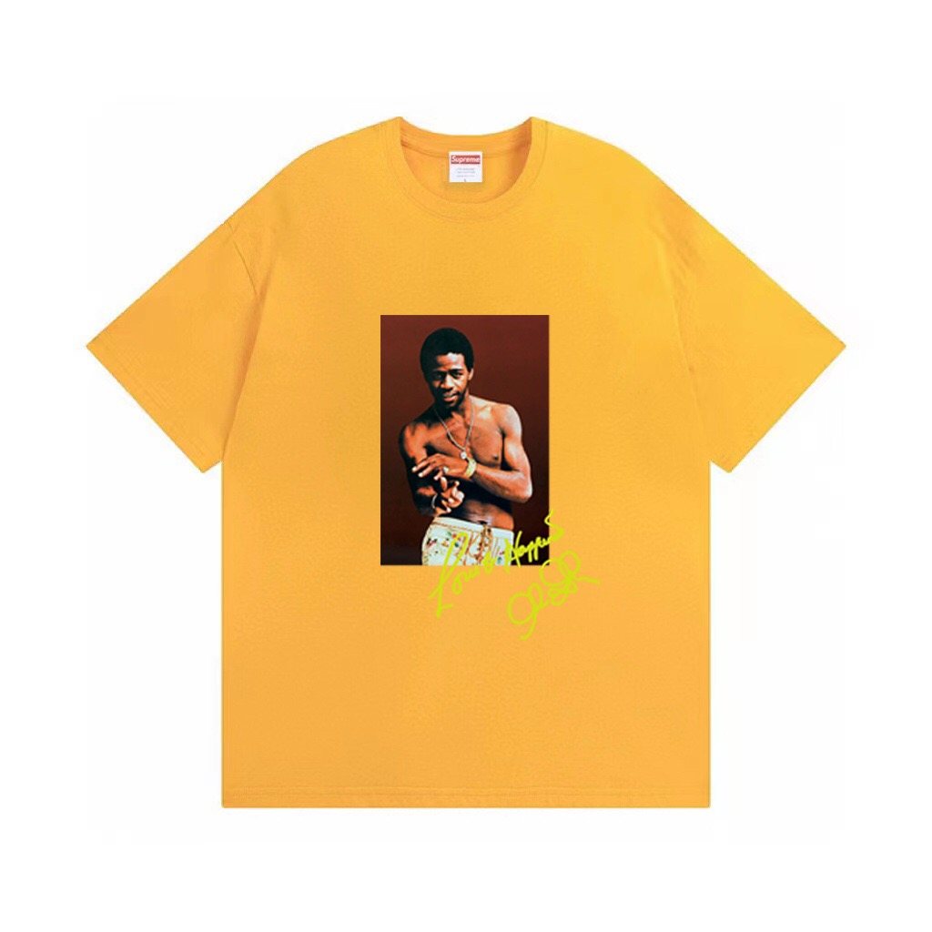 Supreme Al Green Portrait Graphic Short-Sleeve T-Shirt — front