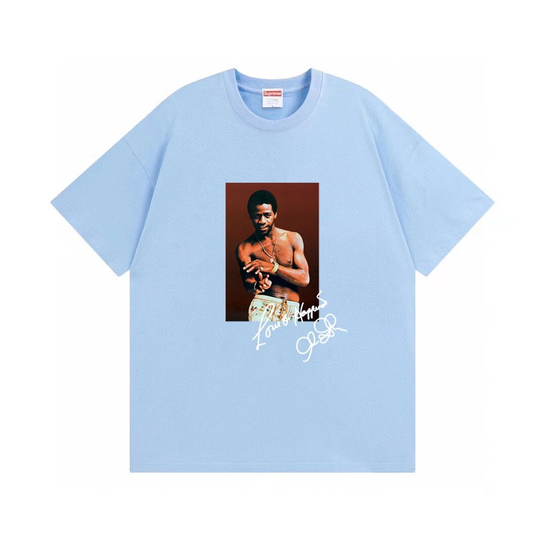Supreme Al Green Portrait Graphic Short-Sleeve T-Shirt — front