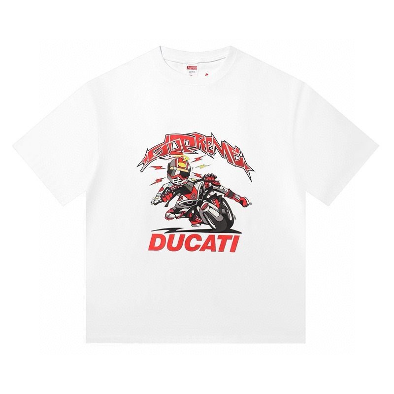 Supreme Ducati Racing Graphic T-Shirt — front