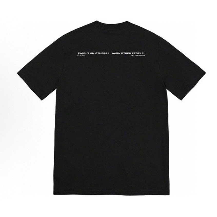 Supreme Warning Graphic Short-Sleeve T-Shirt — back