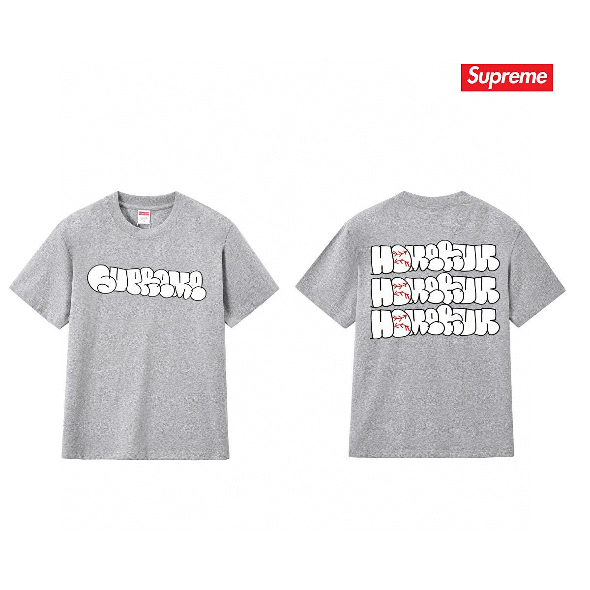 Supreme Homerun Graphic Short-Sleeve T-Shirt — comparison