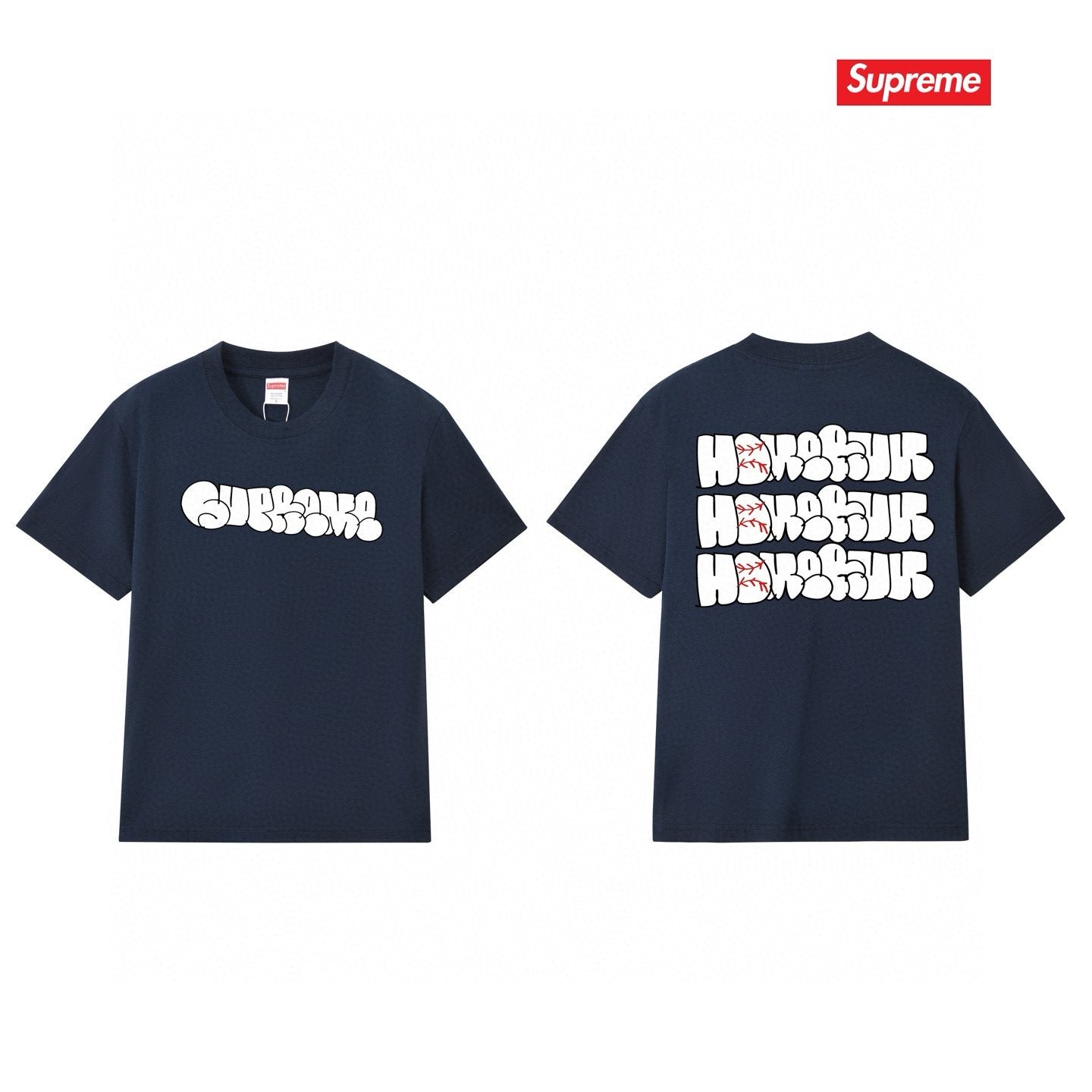 Supreme Homerun Graphic Short-Sleeve T-Shirt — comparison