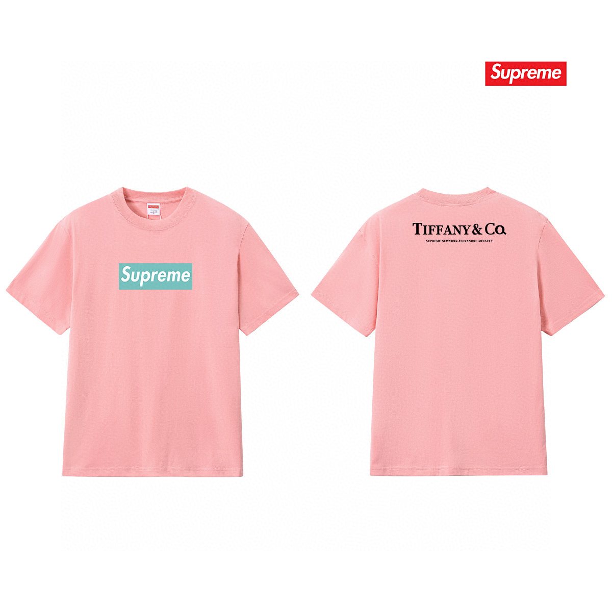 Supreme Chest Box Graphic T-Shirt — comparison
