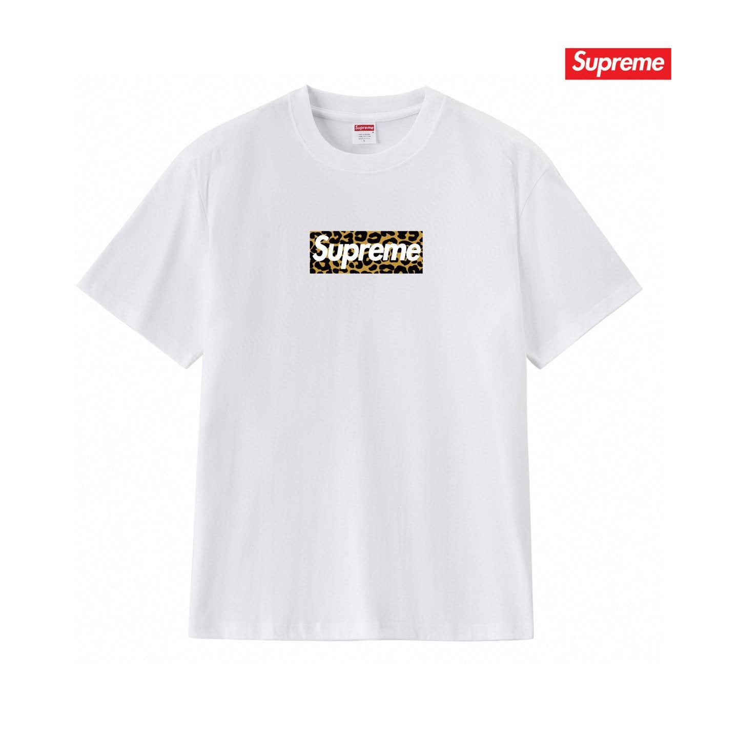 Supreme Shanghai Leopard Graphic T-Shirt — hero