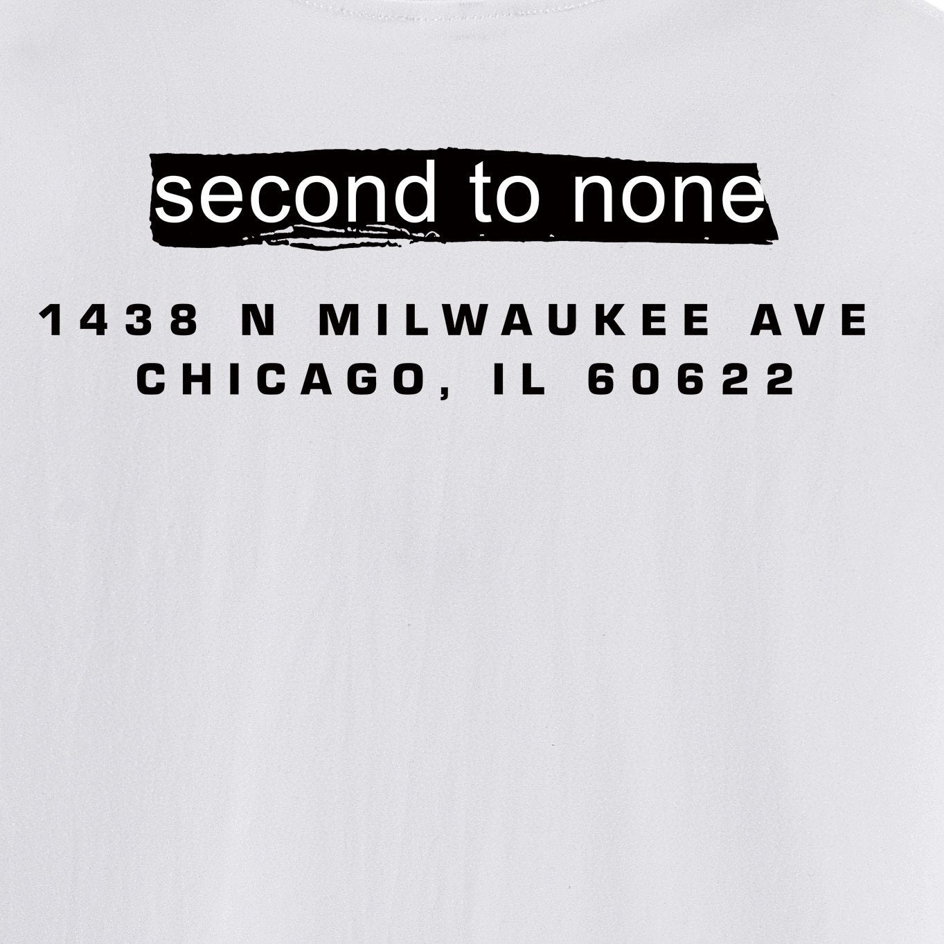 Supreme Chicago Store Opening Graphic Short-Sleeve T-Shirt — detail