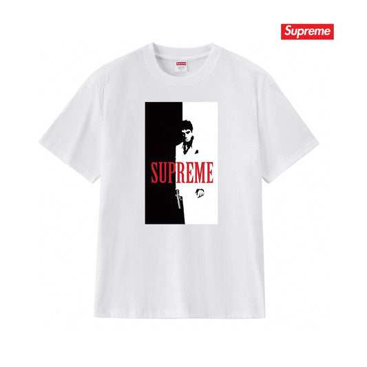 Supreme Scarface Movie Poster Graphic Short-Sleeve T-Shirt — hero