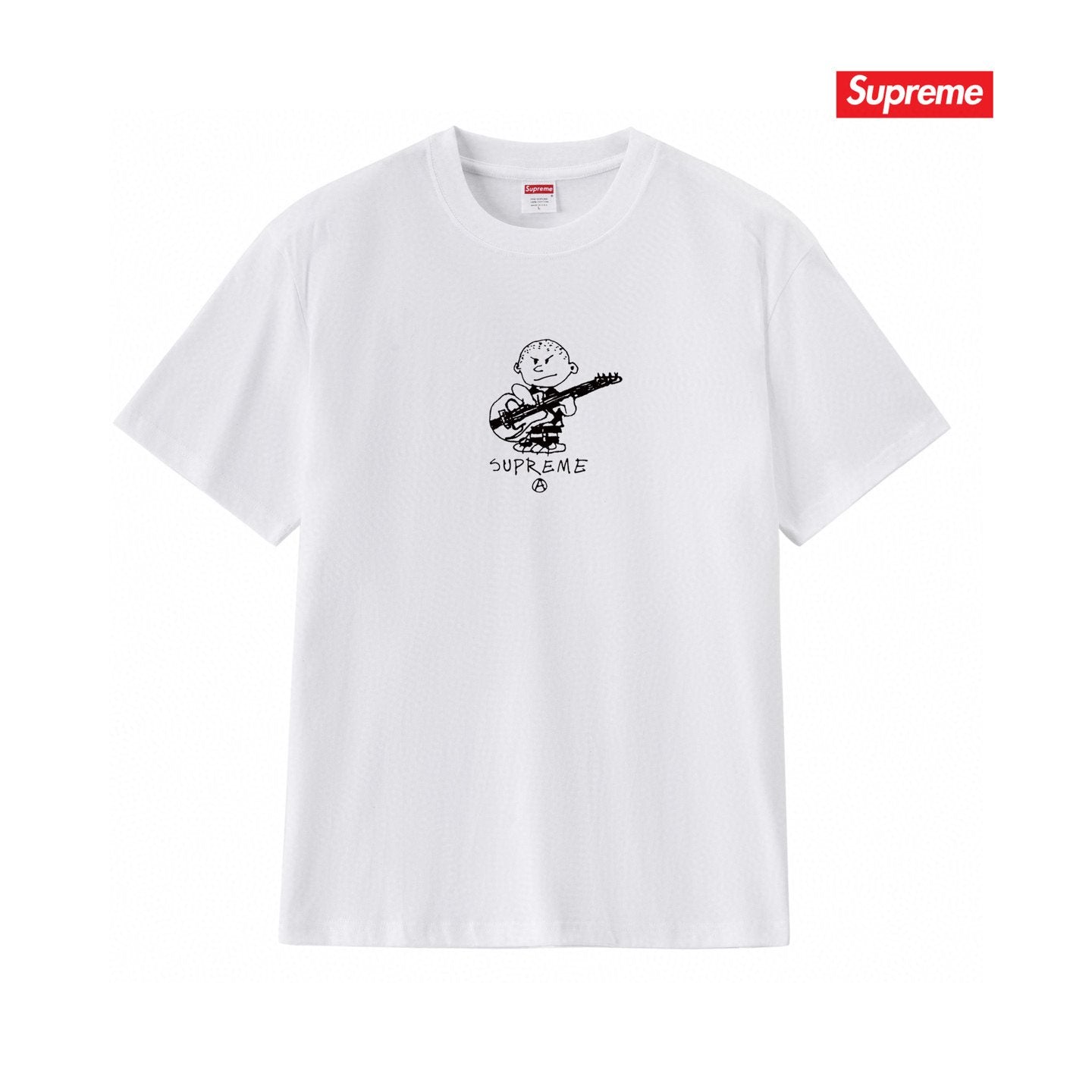 Supreme Scarface Movie Poster Graphic T-Shirt — front
