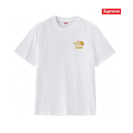 Supreme Mountain Back Graphic Short-Sleeve T-Shirt — front