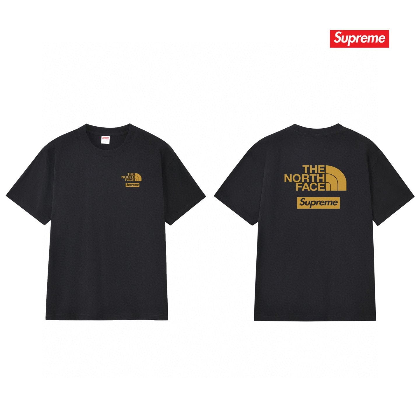 Supreme Mountain Back Graphic Short-Sleeve T-Shirt — comparison
