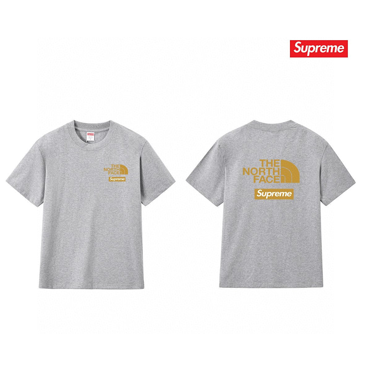 Supreme Mountain Back Graphic Short-Sleeve T-Shirt — comparison