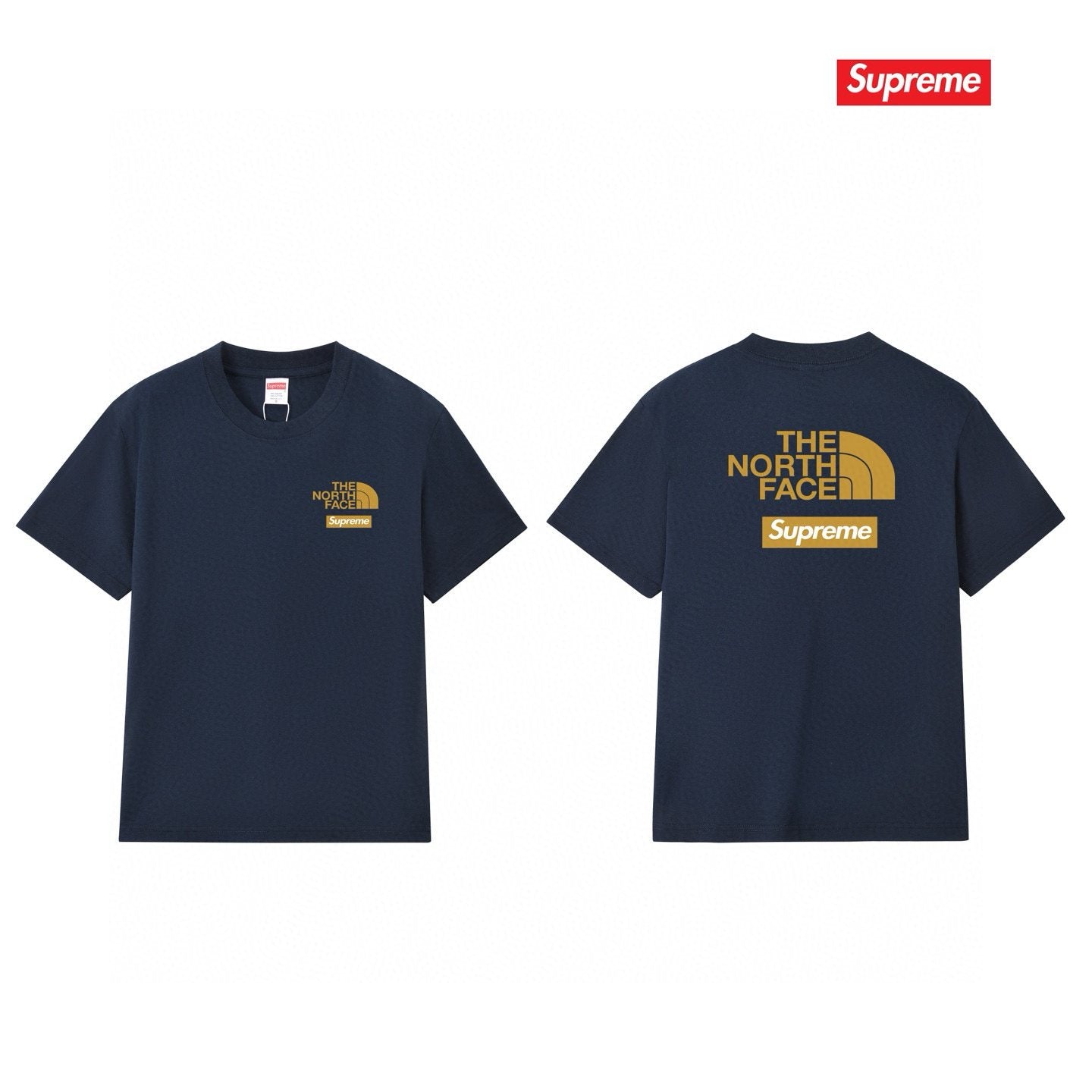 Supreme Mountain Back Graphic Short-Sleeve T-Shirt — comparison