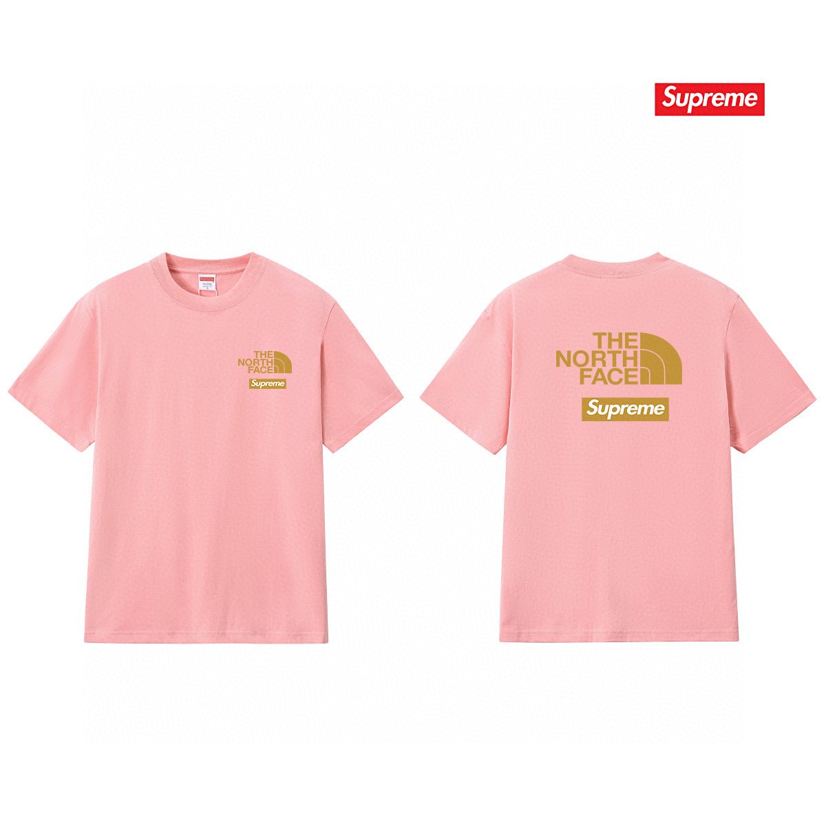 Supreme Mountain Back Graphic Short-Sleeve T-Shirt — comparison