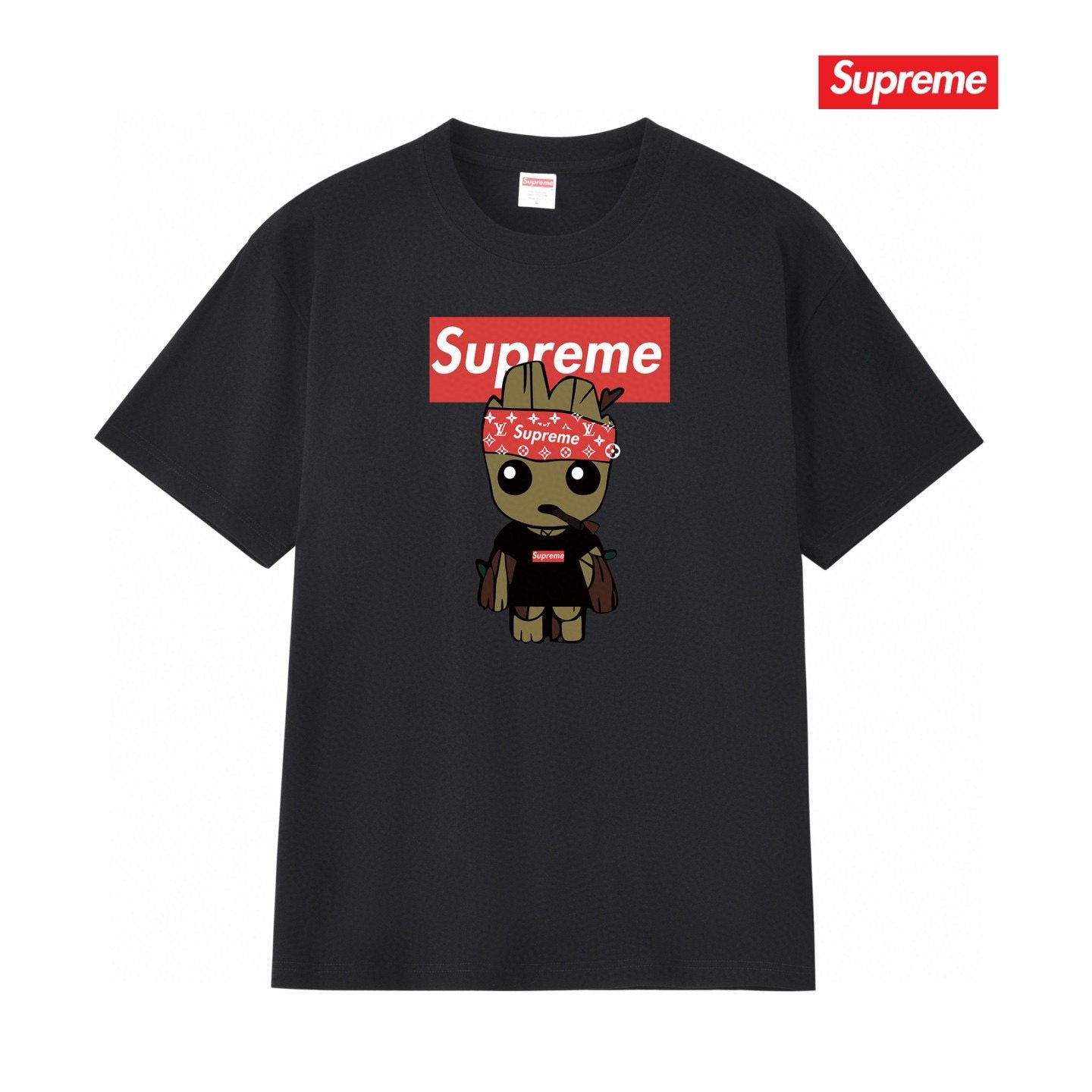 Supreme Tree Character Graphic Short-Sleeve T-Shirt — front