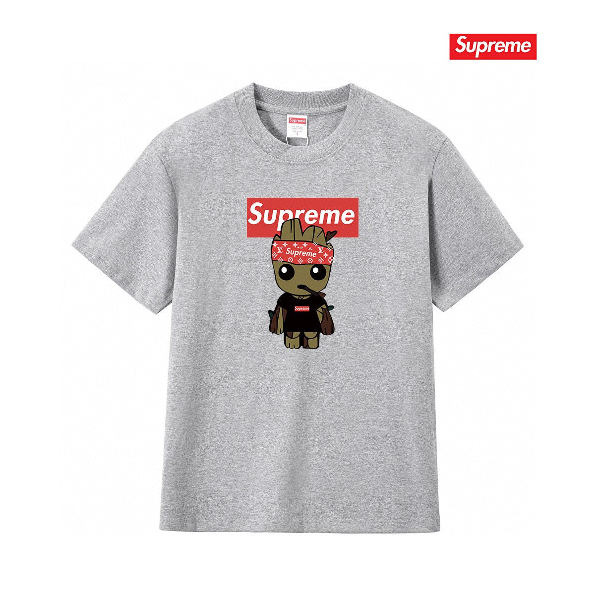 Supreme Tree Character Graphic Short-Sleeve T-Shirt — front