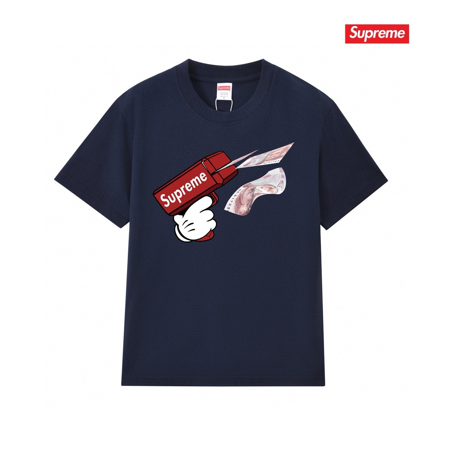 Supreme Kid Grigio Graphic Short-Sleeve T-Shirt — front