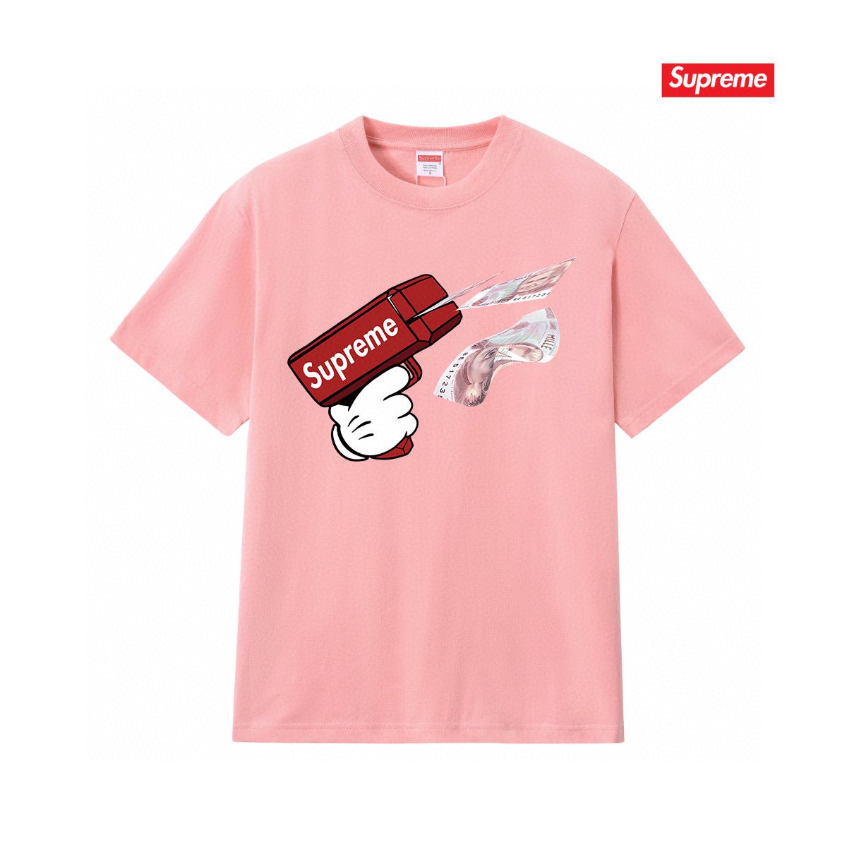 Supreme Kid Grigio Graphic Short-Sleeve T-Shirt — front