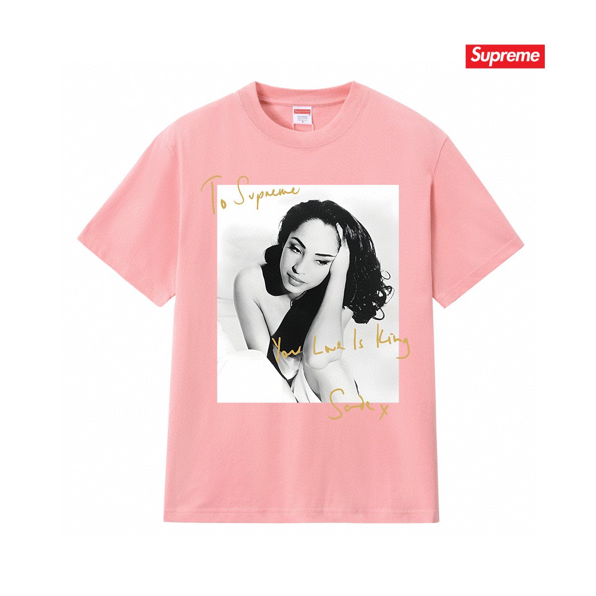 Supreme Sade Portrait Graphic T-Shirt — front