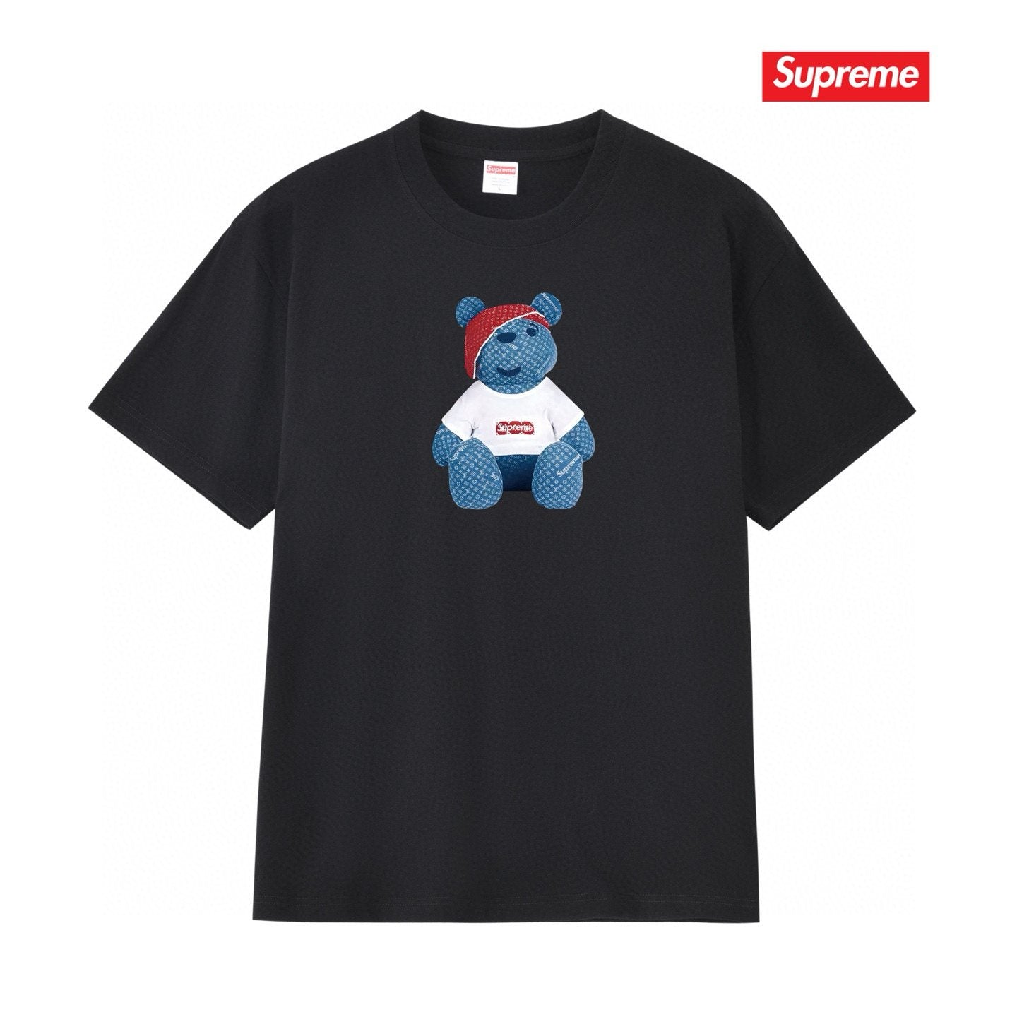 Supreme Teddy Bear Graphic Short-Sleeve T-Shirt — front