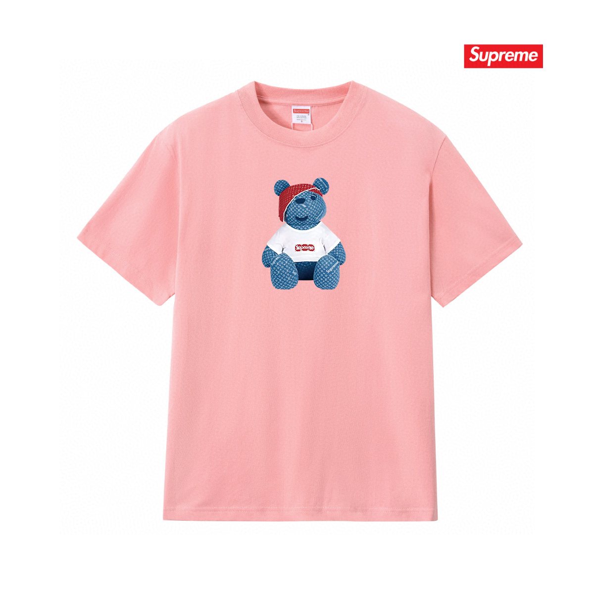 Supreme Teddy Bear Graphic Short-Sleeve T-Shirt — front